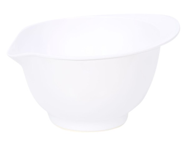 Rührschüssel Melamin weiss 3 l