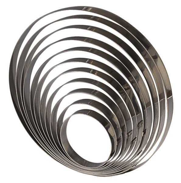 Edelstahlring H4cm D14cm