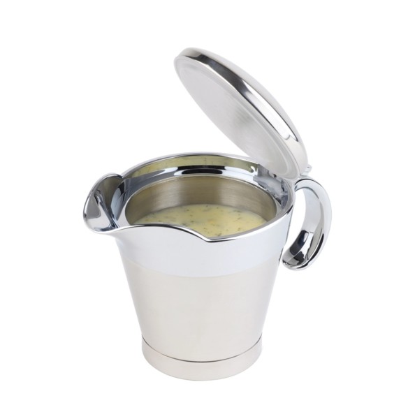 Thermo Sauciere, ca. 19x12.5cm, H13cm