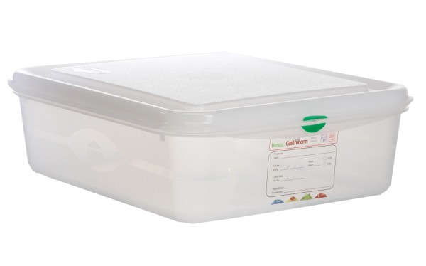 Frischhaltebox GN1/2 10cm 6.5lt mit Deckel und Clips