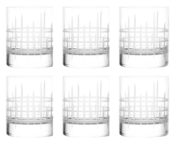 6er Set New York Manhattan The Straight Cut Whisky pur 32cl