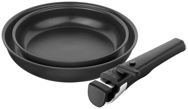3tlg. Unlock Bratpfannenset 24+28cm + Griff