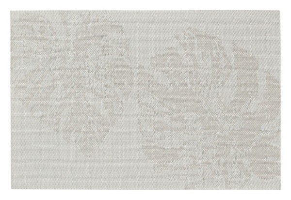 Tischset Monstera beige 45cm