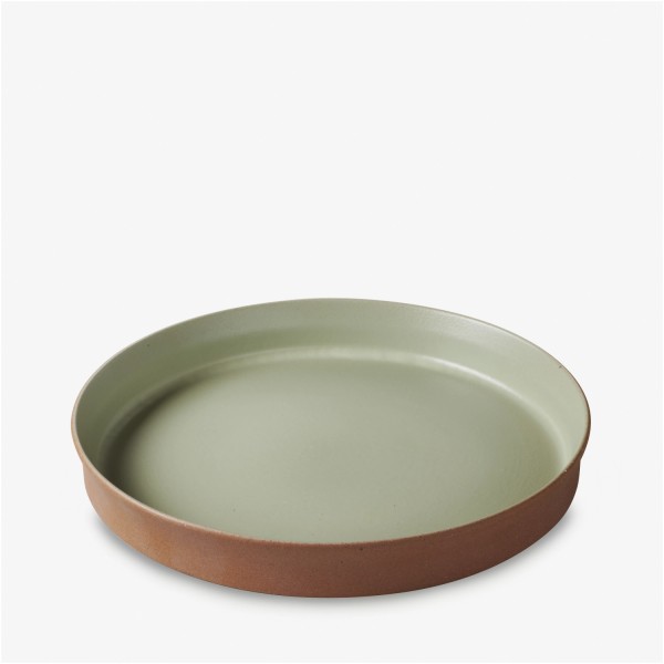 Contre-Jour Teller tief D23cm almond grün