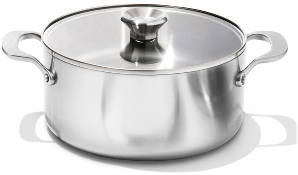 Mira Kochtopf mit Deckel 24cm Edelstahl