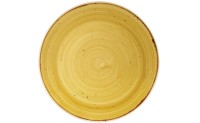 Stonecast Mustard Coupe Teller flach 26cm