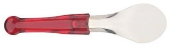 Eisschaufel 25cm Griff rot