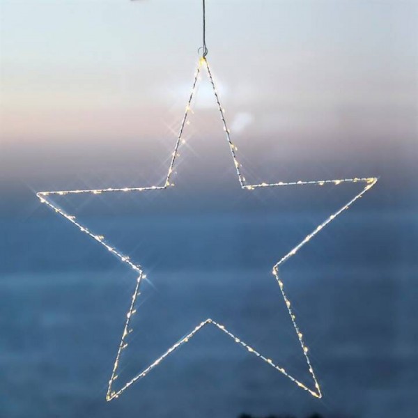 Sirius LED Stern Liva gross weiss