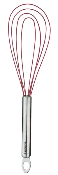 Schneebesen flach rot, 25.4cm