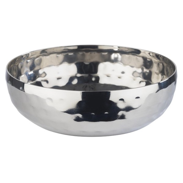 Schale 0.15l D9.5cm, H3cm, gehämmert