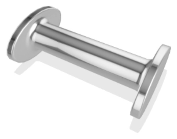 Besteckablage Edelstahl 6.5cm
