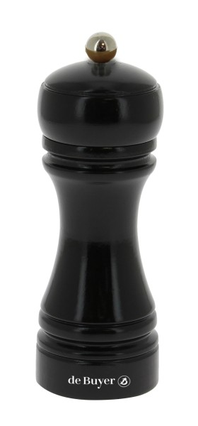 Java Gewürzmühle schwarz glänzend 14cm