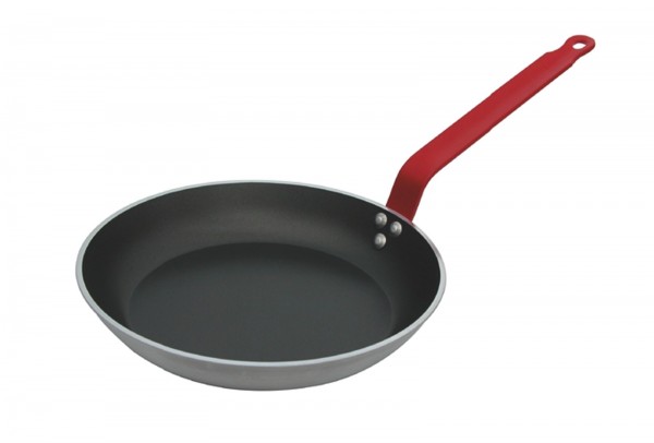 CHOC HACCP Bratpfanne Antihaft Ø 20cm mit rotem Griff