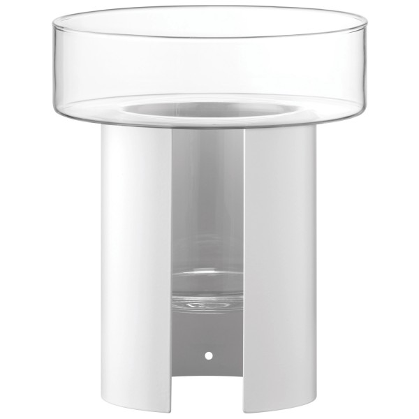 Pflanzentopf Terrazza H22 D19 cm klar/weiss