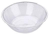 Servierschüssel, transparent, 24,5 cm