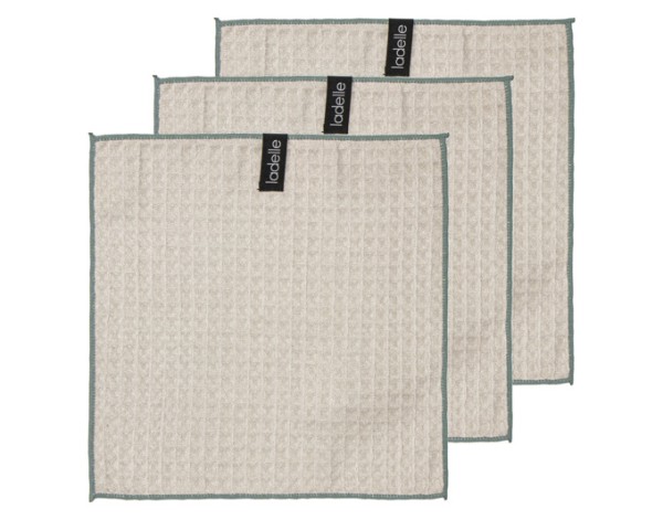 Spültuch taupe 30x30 3Stk.