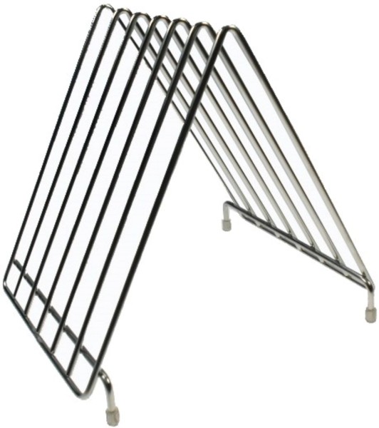 Tranchierbrett-Ständer Edelstahl 30x26cm H27.5cm