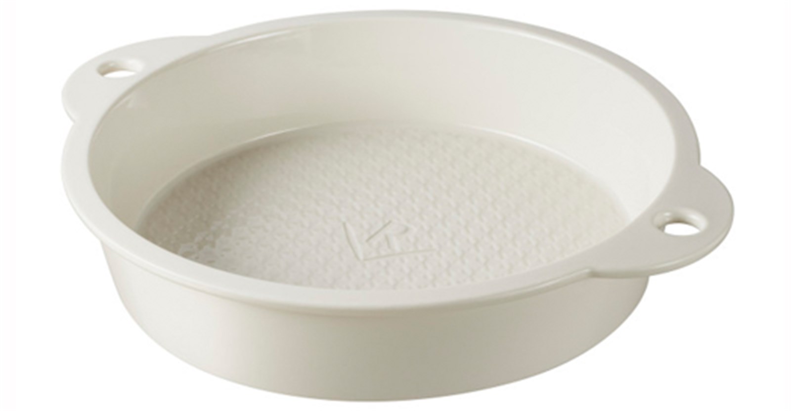 Kuchenform rund in GB, Ø 27.5 cm, H: 5.9 cm, creme | Pâtisserieformen