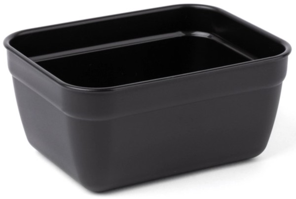 Amuse Pro Mehrwegschale rechteckig S 400ml schwarz