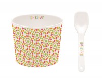 Ice Cream Eisbecher "Blüten", D8.5cm