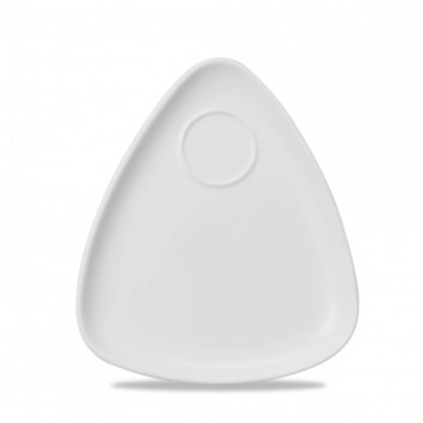 Snack Attack White Triangel Snack Teller 24.4cm