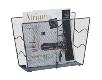 Zeitungsständer Mesh anth.39cm
