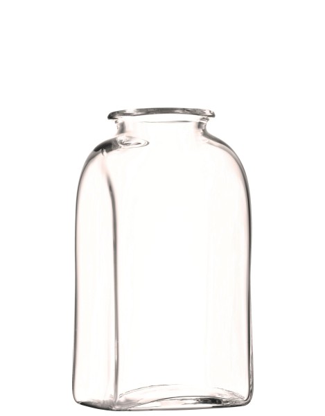 Umberto Vase H40cm transparent