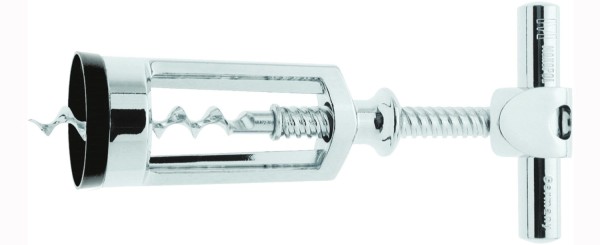 Glockenkorkenzieher Chianti in GK, edelmattiert, 15.5x7x3.