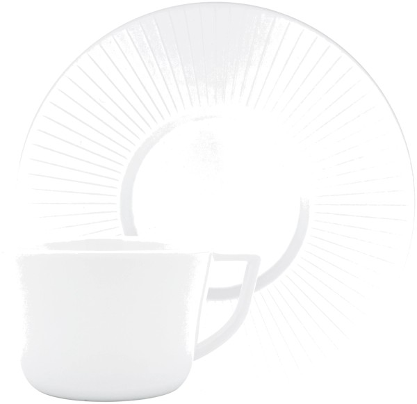 Bolero Teetasse 25cl satinweiss