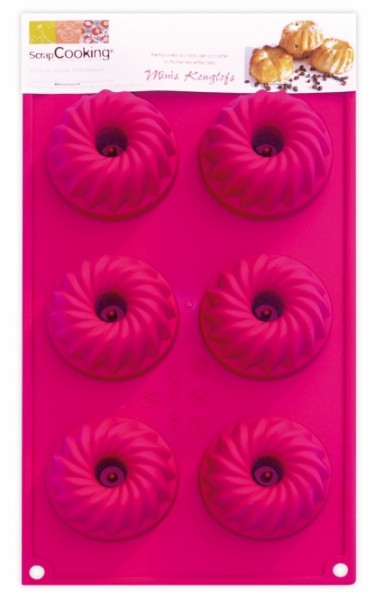 ScrapCooking Silikonbackform Gugelhupf
