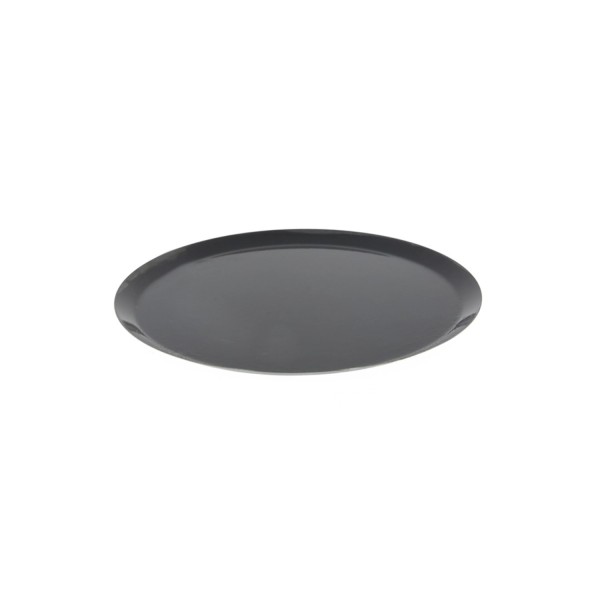 Pizzablech rund D: 24cm Blaustahl