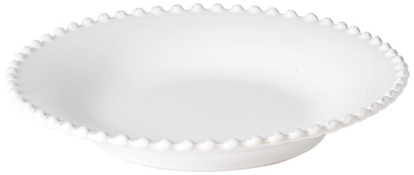 Pearl Teller tief 613ml D24.2cm H4.1cm weiss