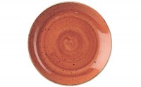 Stonecast Spiced Orange Coupe Teller flach 16.5cm