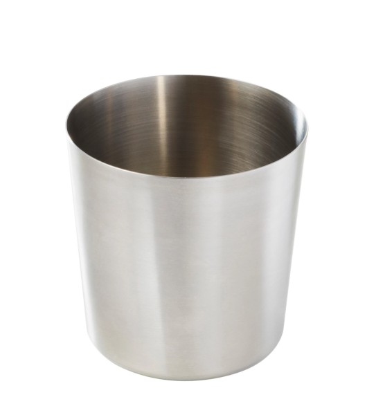 Pommes Frites Schale, Ø9cm, H:8.5cm, Edelstahl