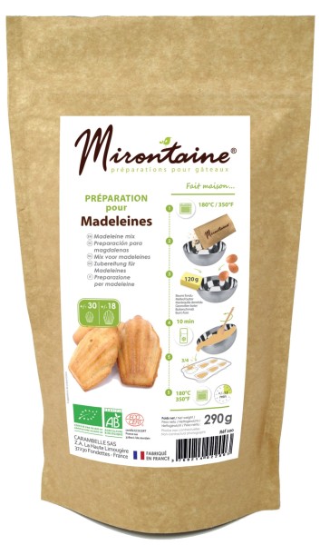 BIO Madeleine Backmischung 290g