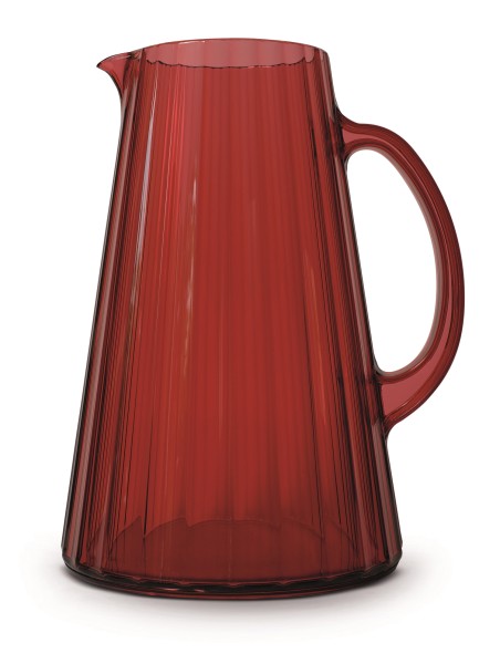 Krug aus Acryl 2.5lt., rot