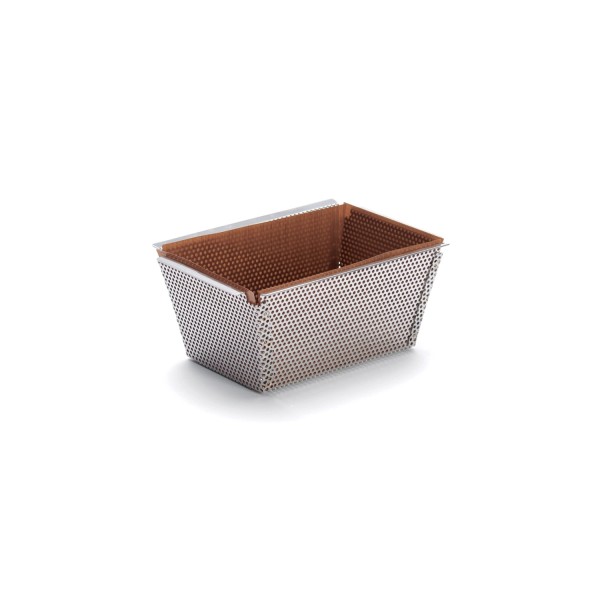 Kuchenform perf. mit abnehmb. Boden 15cm edelstahl