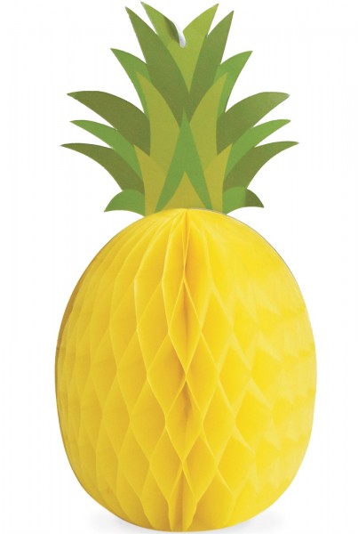 Alveolen-Ananas Papier gelb