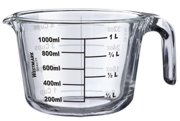 Messkanne, Borosilikatglas, 1 l