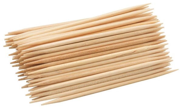 300 Stk. Zahnstocher Woody natur