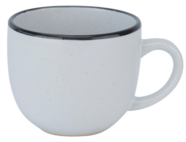 Speckle weiss Tasse 24CL D8,5xH7,1cm
