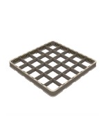 Aufsatz geschlossen 25 Fächer Glas max D8.9cm