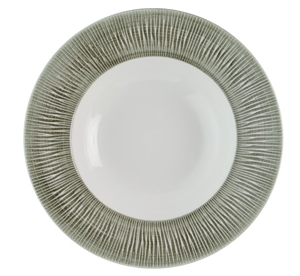 Bamboo Spinwash Alpine Teller tief Fahne breit 28cm