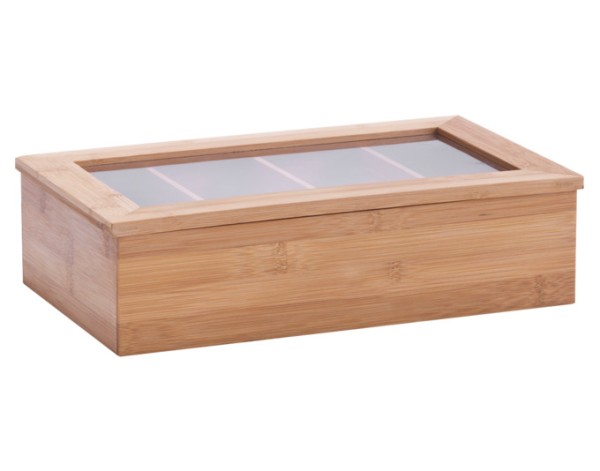 Teebeutelbox Bamboo 33.5x20cm
