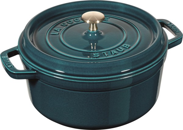Cocotte 24cm, rund, La Mer, Gusseisen 3.7l