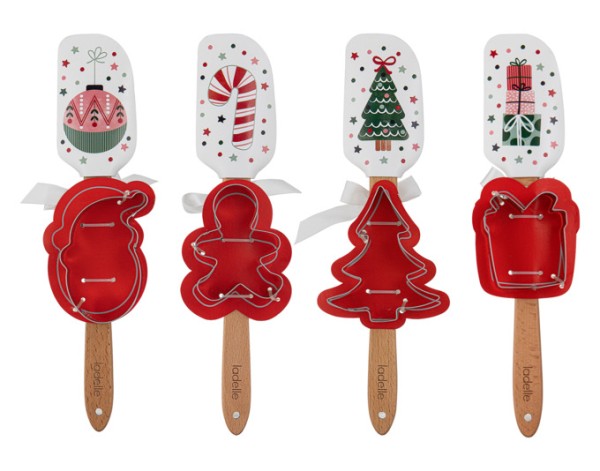 Teigschaber mit Ausstecher