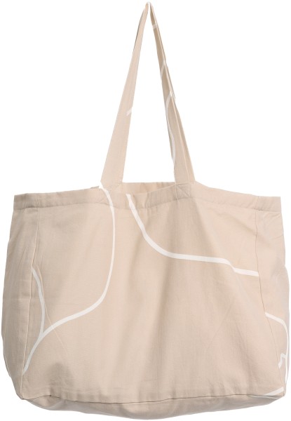 Reconnect Tasche 45x35x20cm stone Biobaumwolle