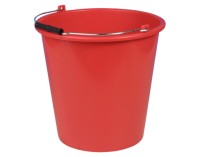 Eimer Kunststoff rot 13l ø31cm