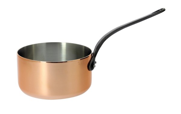 INOCUIVRE Kasserolle Kupfer/Edelst. D:20cm Gusseisengriff