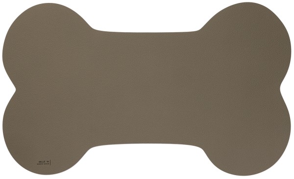 Napfunterlage hund 65x39cm L grau